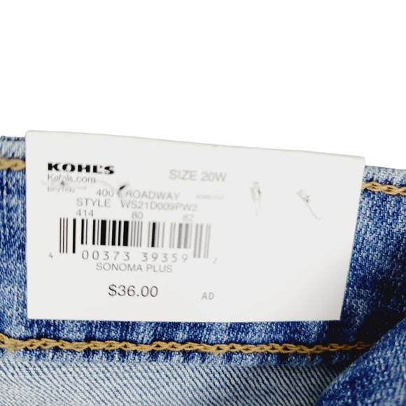 Sonoma jean shorts size 20W - Picture 11 of 11
